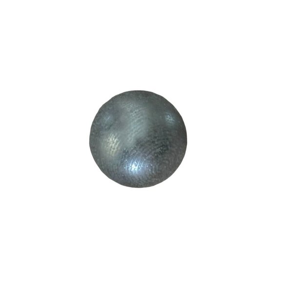 Christmas Ornaments‎ - Baby Blue Snowy Sparkly Glass Ornaments - Set of 6 - Picture 3 of 3